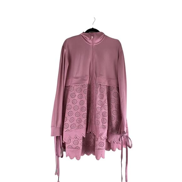 PUMA X FENTY BY RIHANNA Eyelet Jacket in Bridal Rose Size 0 - Picture 7 of 8